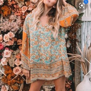 Delirium smock gold spell size small with flaws